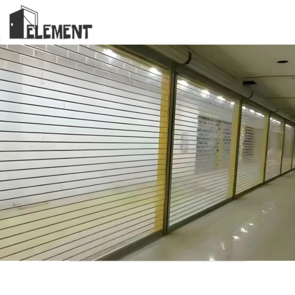 Clear Roller Door Garage Clear Roller Door Garage